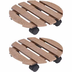Déplacez sans effort vos plantes en pot avec ces chariots à plantes pratiques ! Ces chariots à plantes sont fabriqués en comp ...