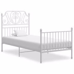 VidaXL 324842, Blanc, 940 mm, 2,06 m, 1240 mm, 900 x 2000 mm, 1 pièce(s)