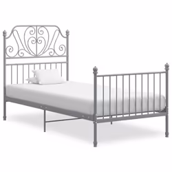 VidaXL 324843, Gris, 940 mm, 2,06 m, 1240 mm, 900 x 2000 mm, 1 pièce(s)