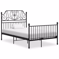 VidaXL 324847, Noir, 1240 mm, 2,06 m, 1240 mm, 1200 x 2000 mm, 1 pièce(s)