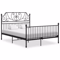 VidaXL 324850, Noir, 1440 mm, 2,06 m, 1310 mm, 1400 x 2000 mm, 1 pièce(s)