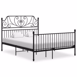 VidaXL 324853, Noir, 1640 mm, 2,06 m, 1310 mm, 1600 x 2000 mm, 1 pièce(s)