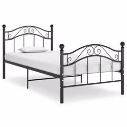 VidaXL 324988, Noir, 970 mm, 2,09 m, 925 mm, 900 x 2000 mm, 1 pièce(s)