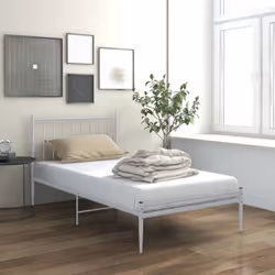 VidaXL 325010, Blanc, 960 mm, 2,08 m, 975 mm, 900 x 2000 mm, 1 pièce(s)