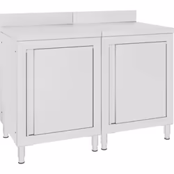 Si vous voulez garder votre cuisine impeccable, cet ensemble de table de travail commerciale avec armoire est un choix parfai ...