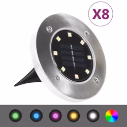 Ces lampes solaires de sol sont parfaites pour les jardins, les patios, les allées et les balcons. Chaque lampe solaire est é ...