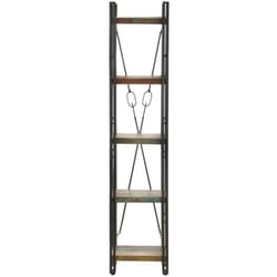 Bibliothèque 5 niveaux 40x30x180 cm Bois de récupération massif - Vidaxl