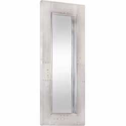 Ajoutez une touche esthétique minimaliste à votre intérieur avec ce miroir de style aviation ! Ce miroir d'entrée est fabriqu ...