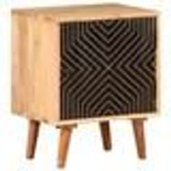 vidaXL Table de chevet 40x30x50 cm Bois d'acacia massif - TU