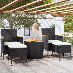 VidaXL 3058376 ensemble de meubles de jardin