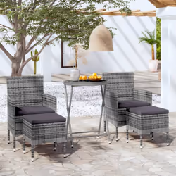 VidaXL 3058379 ensemble de meubles de jardin