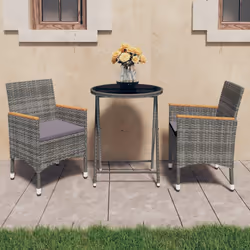 VidaXL 3058395 ensemble de meubles de jardin