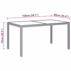 VidaXL 3058430 ensemble de meubles de jardin - Vue supplémentaire 8