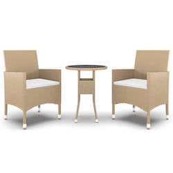 VidaXL 3058460 ensemble de meubles de jardin
