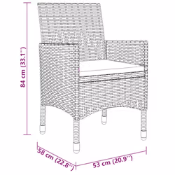 VidaXL 3058460 ensemble de meubles de jardin - Vue supplémentaire 8