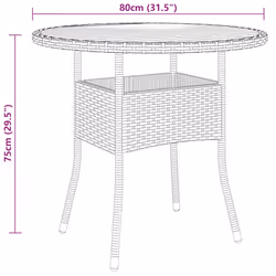 VidaXL 3058496 ensemble de meubles de jardin - Vue supplémentaire 8