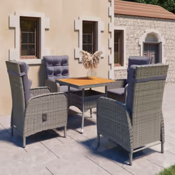 Cet élégant ensemble de salle à manger de jardin est destiné à être le point de mire de votre jardin ou patio ! C’est un exce ...