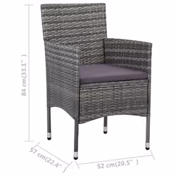 VidaXL 3058563 ensemble de meubles de jardin - Vue supplémentaire 8