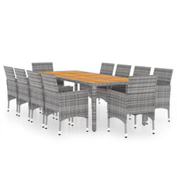 VidaXL 3058577 ensemble de meubles de jardin