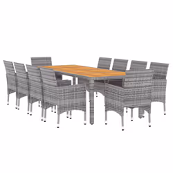 VidaXL 3058577 ensemble de meubles de jardin