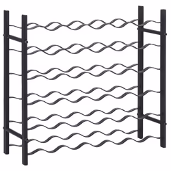 VidaXL 325921, Fer, Noir