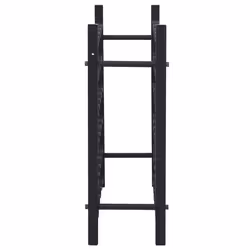 VidaXL 325921 porte-bouteilles Fer Noir - Vue supplémentaire 4
