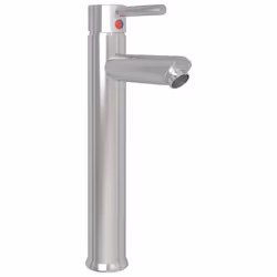 vidaXL Mitigeur de salle de bain Nickel 12x30 cm - TU