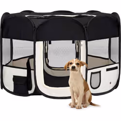 Ce parc pour chiens pliable est idéal pour le dressage des chiens, comme zone de couchage ou comme aire de jeu pour courir. C ...