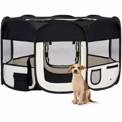 Ce parc pour chiens pliable est idéal pour le dressage des chiens, comme zone de couchage ou comme aire de jeu pour courir. C ...
