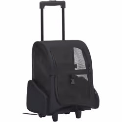 Ce chariot pour animaux de compagnie est léger et ventilé. Il est conçu pour les petits animaux de compagnie tels que les cha ...