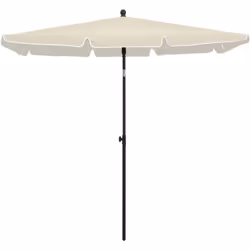 Créez de l'ombre où vous voulez avec ce parasol de jardin. Fabriqué en polyester anti-UV et anti-décoloration, le parasol de  ...