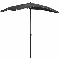 Créez de l'ombre où vous voulez avec ce parasol de jardin. Fabriqué en polyester anti-UV et anti-décoloration, le parasol de  ...