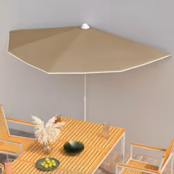 Créez de l'ombre où vous voulez avec ce parasol de jardin. Fabriquée en polyester anti-UV et anti-décoloration, la couverture ...