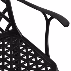 VidaXL 315573 chaise d'extérieur Terrace Fonte d'aluminium Noir - Vue supplémentaire 6
