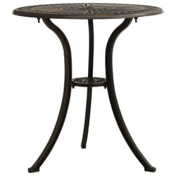 VidaXL 315579 table de jardin Bronze