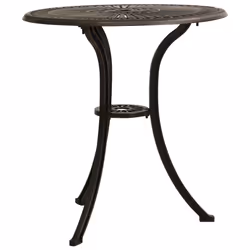 VidaXL 315579 table de jardin Bronze