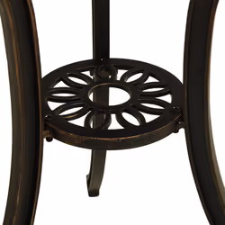 VidaXL 315579 table de jardin Bronze - Vue supplémentaire 5