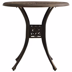 VidaXL 315582 table de jardin Bronze