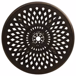 VidaXL 315582 table de jardin Bronze