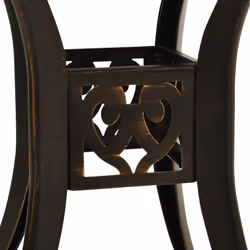 VidaXL 315582 table de jardin Bronze - Vue supplémentaire 4