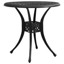VidaXL 315583 table de jardin Noir