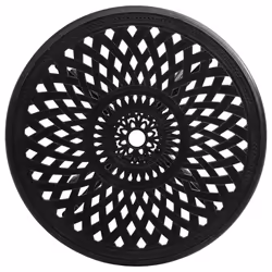 VidaXL 315583 table de jardin Noir