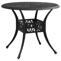 VidaXL 315586 table de jardin Noir