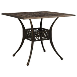 VidaXL 315588 table de jardin Bronze