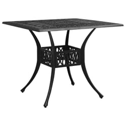 VidaXL 315589 table de jardin Noir