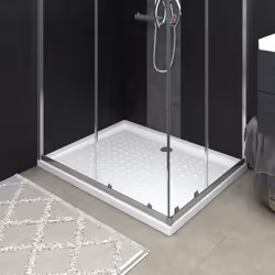 Ce receveur de douche, avec son aspect propre et poli, ajoutera une touche moderne à votre salle de bain. Conçue pour le conf ...
