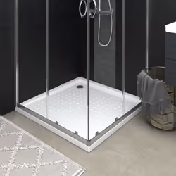 Ce receveur de douche, avec son aspect propre et poli, ajoutera une touche moderne à votre salle de bain. Conçue pour le conf ...