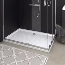 Ce receveur de douche, avec son aspect propre et poli, ajoutera une touche moderne à votre salle de bain. Conçue pour le conf ...
