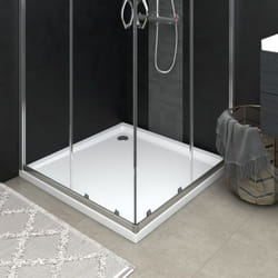 Receveur de douche carré abs 90x90 cm Vidaxl