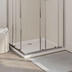 Vidaxl - Receveur de douche rectangulaire abs Blanc 80x90 cm
